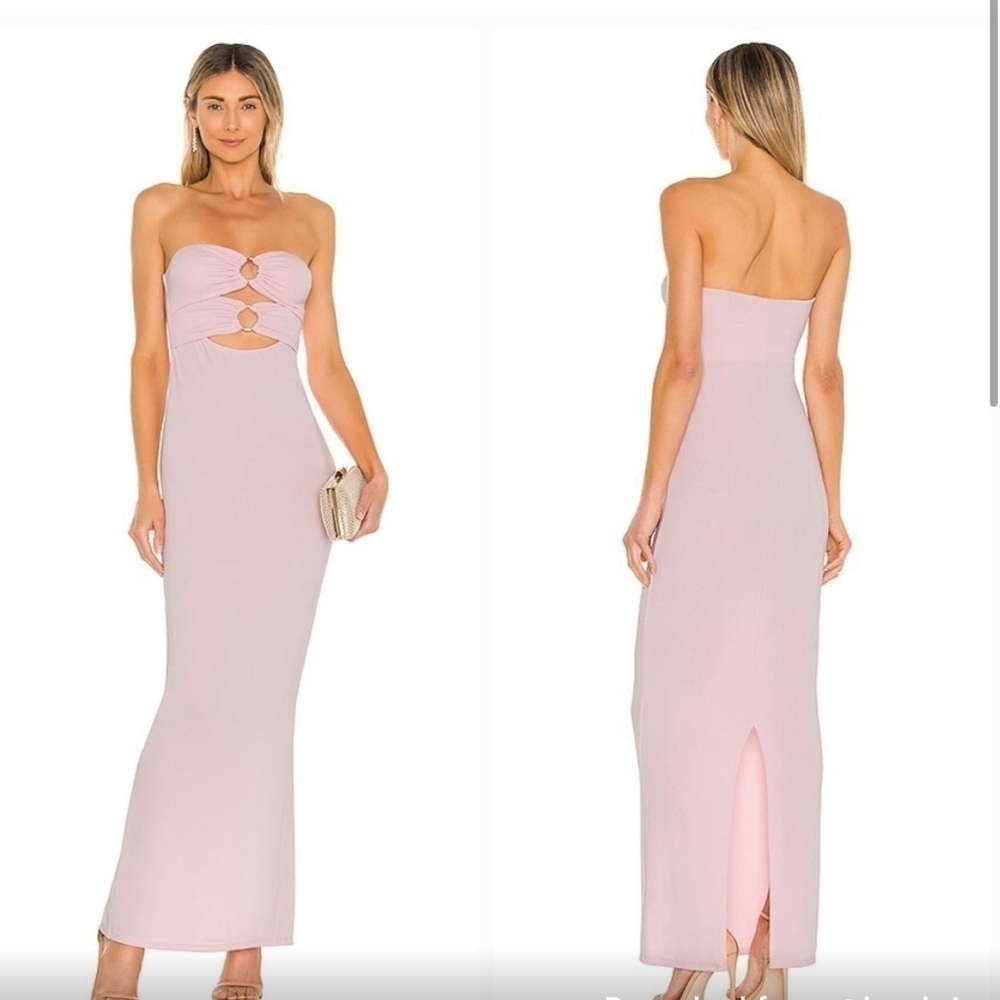 New! Michael Costello x REVOLVE Rylee Maxi Dress in Lilac Pink 💗 NWT Medium